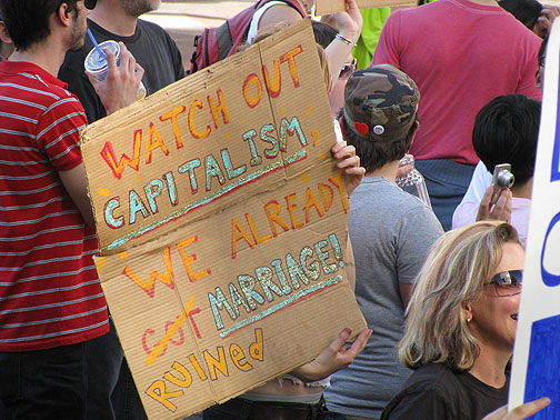 gaym-watch-out-cap_5275 Nov. 15, Market Street, San Francisco