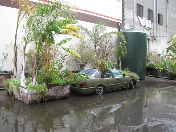 farmlab_junker-in-flood_7129 FarmLab courtyard just after some heavy rains.