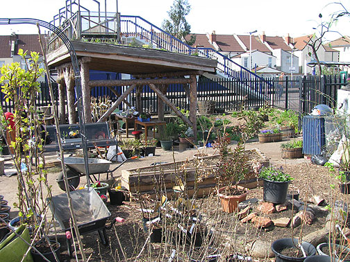 eastside-view-of-workshop-area_8327 Eastside Roots after much volunteer effort.