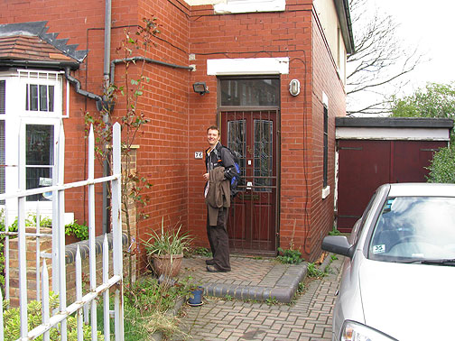 paul-at-home_8446 Paul Chatterton at his front door...