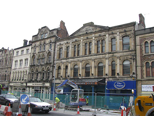 philharmonic-hall-1876-and-construction_8181 The old 1876 Philharmonic Hall on St. Mary's Street.