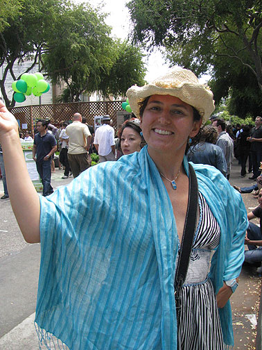 streetfood_adriana_1396 Adriana was in a festive mood after visiting the Streetfood Festival.