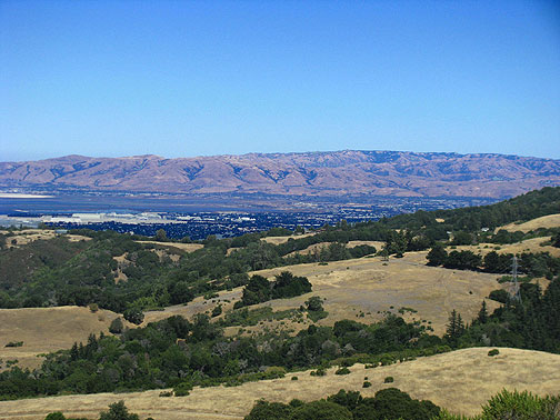 view-across-san-jose_1178 Amazingly clear day in the South Bay.