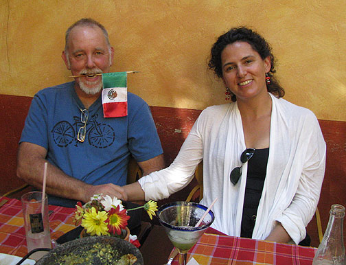 cc-and-adriana-w-flag-in-mouth_2184 We ate SO well here! Mexican cuisine is among the best in the world, easily!