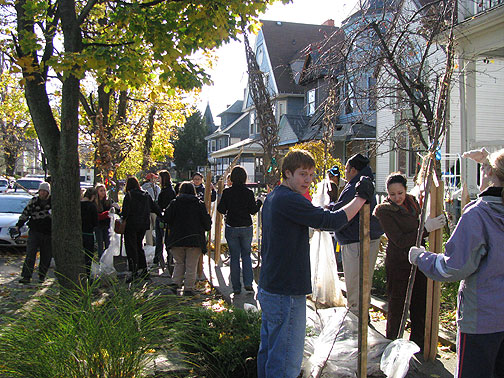 tree-planting-neighbors_2708 Allentown neighbors heading out to plant trees.