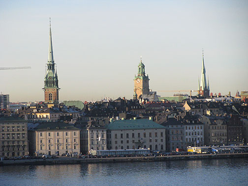 stockholm-skyline_3276 View towards the Old City from Sodermalm.
