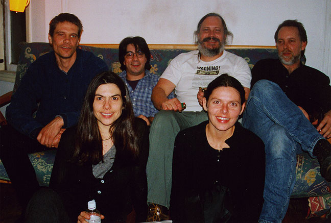 Some of the core production team for the first edition of Shaping San Francisco (left to right) Jim Swanson, Marina Lazzara, Joe Caffentzis, Greg Williamson, Magali Barre (not pictured) Jim Fisher, Dimitri de la Marea, Daniel Steven Crafts, and a host of other friends, interns, and contributors...