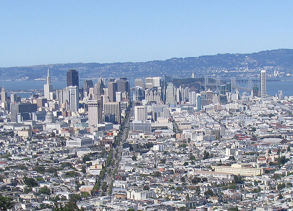 See if you can find all the construction cranes in this June 26 photo of a booming San Francisco!