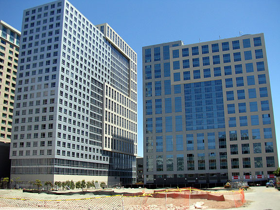 The Sangiacomo Trinity Plaza project, hundreds of new market-rate apartments on 8th between Market and Mission.