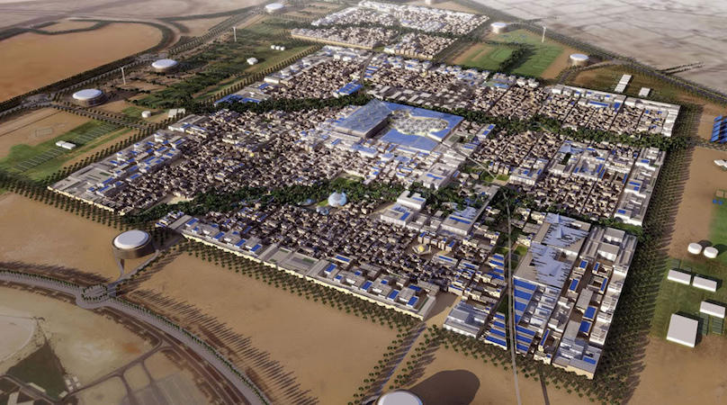 Pictured above: A rendering of Masdar City, a "smart city" in the United Arab Emirates. By Forgemind ArchiMedia under a Creative Commons license from Flickr.com.