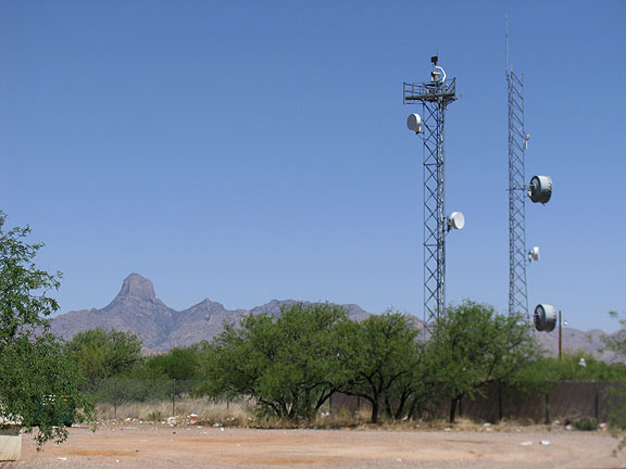 These useless radar towers look impressive but are just white elephants that have never worked properly.