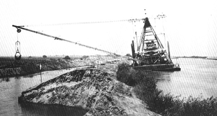 And to think it's all thanks to this ungainly device that the waterways in California are somewhat managed.... at least in the Delta and Bay.