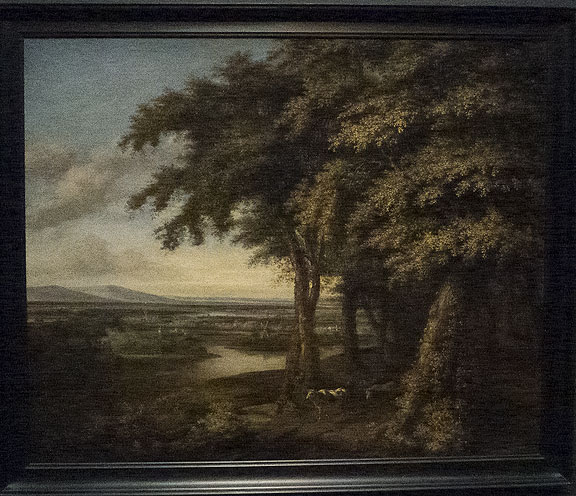 A pre-urbanized, pre-industrialized Holland, painted in the 1600s.