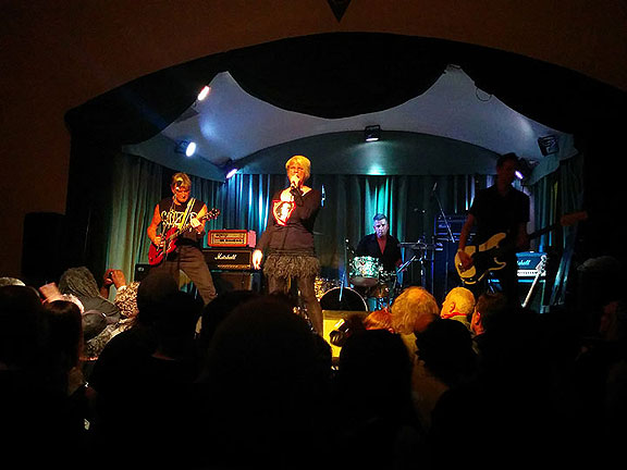 The Avengers reunited at the Verdi Club, September 26, 2015, part of the Punk Rock Renaissance Festival, playing a full set reprising all their songs and then some from their unforgettable pink album. Photo: Chris Carlsson