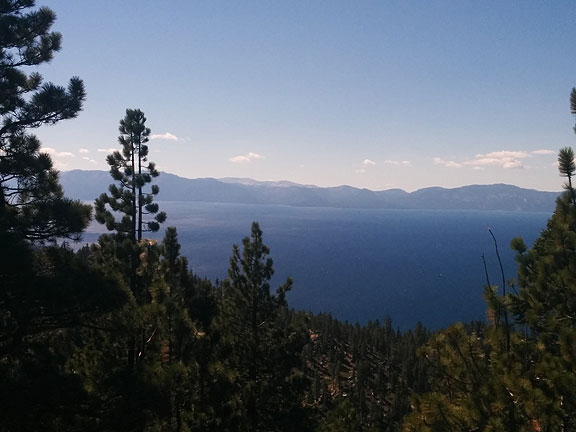 The rest of the images are from Lake Tahoe this past weekend... here seen from the trail to Lake Marlette.