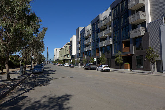 Mission Bay apartments, the last outcome of the now abolished Redevelopment Agency's attempt to produce "affordable" housing in San Francisco.