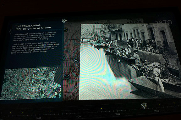 The Royal Canal in 1873, still an important thoroughfare in Mexico at the time.